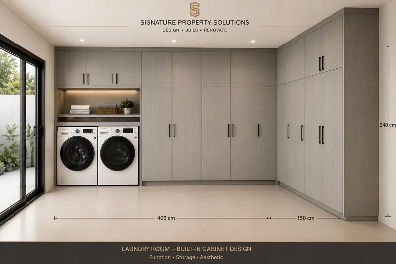 Built-in Laundry & Utility Room — 1