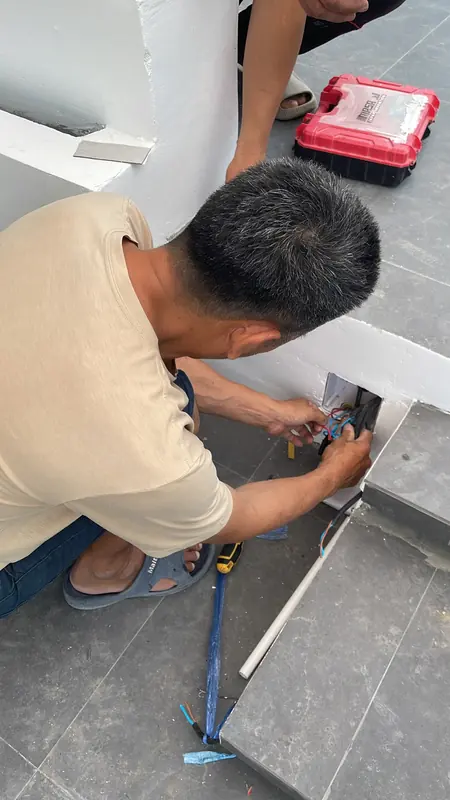 งานระบบไฟฟ้า & กล้องวงจรปิด — 5